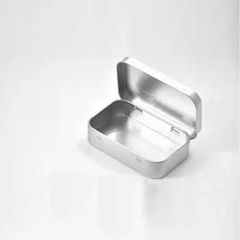 Plain Silver Tin Box 95x60x21mm Rectangle Tea Candy Mint Business Card USB Storage Box Case Wholesale
Plain Silver Tin Box 95x60x21mm Rectangle Tea Candy Mint Business Card USB Storage Box Case Wholesale