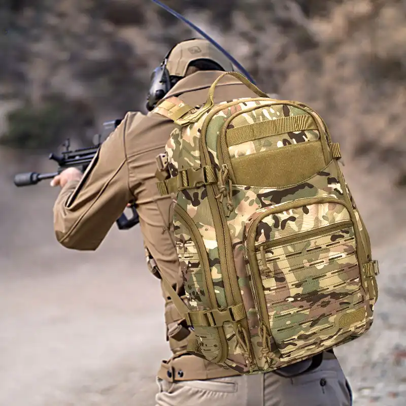 Tactical Backpack Survival Army Rucksack Assault Pack Military Molle 50/60L Bag