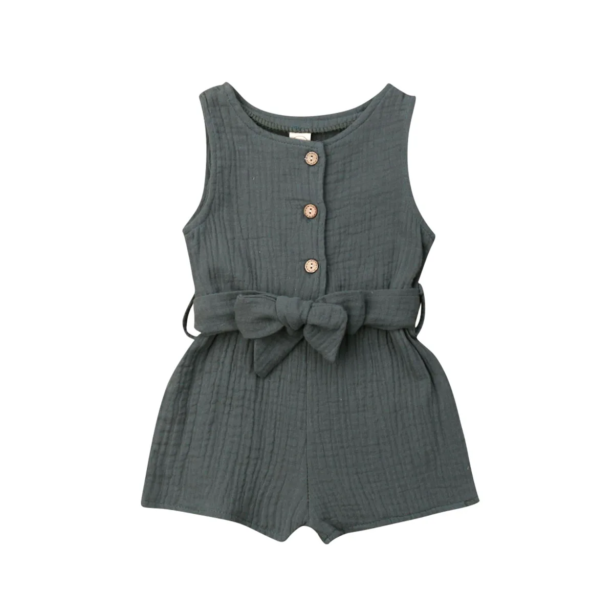 0-18M Newborn Baby Girl Solid Romper Kids Bowknot Button Sleeveless Playsuit with Belt Outfits 2Pcs Summer Cute Clothes Sets
0-18M Newborn Baby Girl Solid Romper Kids Bowknot Button Sleeveless Playsuit with Belt Outfits 2Pcs Summer Cute Clothes Sets
