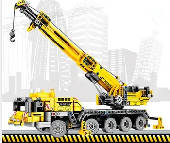 665PCS Construction vehicle block children's toy car simulation excavator mixer truck fire truck model Compatible with all brand
665PCS Construction vehicle block children's toy car simulation excavator mixer truck fire truck model Compatible with all brand