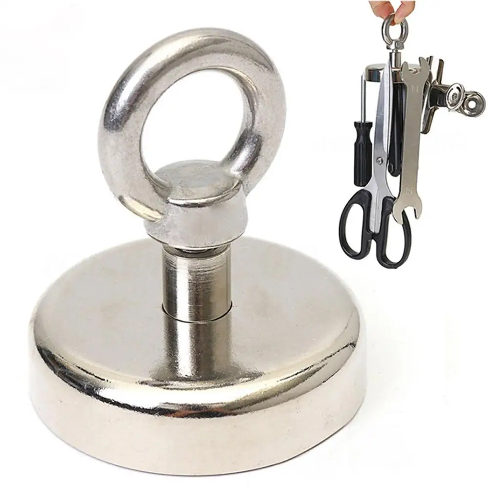 Strong Fish Rope Salvage Magnet Pot Fishing Magnets Deep Sea Salvage Fishing Hook Neodymium Magnet Treasure Hunter Supplies Tool
Strong Fish Rope Salvage Magnet Pot Fishing Magnets Deep Sea Salvage Fishing Hook Neodymium Magnet Treasure Hunter Supplies Tool