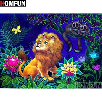 HOMFUN Full Square/Round Drill 5D DIY Diamond Painting "Cartoon lion" Embroidery Cross Stitch 5D Home Decor Gift A14718
HOMFUN Full Square/Round Drill 5D DIY Diamond Painting "Cartoon lion" Embroidery Cross Stitch 5D Home Decor Gift A14718