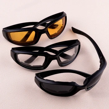 CITALL 3 Pairs Motorcycle Goggles Sports Biker Riding Glasses Foam Padded Wind Resistant Windproof Sunglasses Yellow/Clear/Grey 
CITALL 3 Pairs Motorcycle Goggles Sports Biker Riding Glasses Foam Padded Wind Resistant Windproof Sunglasses Yellow/Clear/Grey