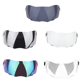 Motorcycle Full Face Helmet Visor PC Lens Removable Motorcycle Helmet Shield Parts Universal motorbike for Jie Kai Silver
Motorcycle Full Face Helmet Visor PC Lens Removable Motorcycle Helmet Shield Parts Universal motorbike for Jie Kai Silver