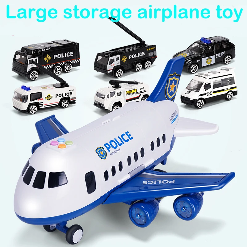 Large toy aircraft boy baby oversized music track inertia toy car plane passenger model large storage space
Large toy aircraft boy baby oversized music track inertia toy car plane passenger model large storage space