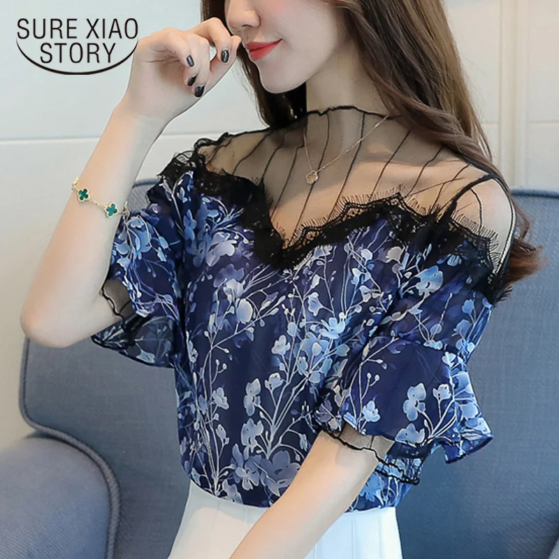 New 2018 Summer Women Shirt Short Sleeved Chiffon Sexy Lady Hollow Tops Floral Shoulder Fashion Female Blouse Blusas D626 30
New 2018 Summer Women Shirt Short Sleeved Chiffon Sexy Lady Hollow Tops Floral Shoulder Fashion Female Blouse Blusas D626 30