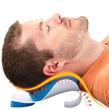 Neck and shoulder relaxer pillow ,Theraputic Neck Support Tension Reliever, Cervical Spine Relieve Massager Pressure Relief
Neck and shoulder relaxer pillow ,Theraputic Neck Support Tension Reliever, Cervical Spine Relieve Massager Pressure Relief
