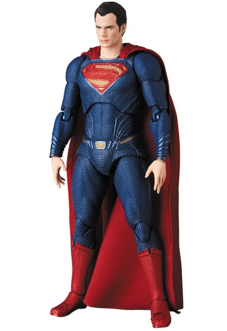 DC Justice League Superman Medicom Toy Mafex No.057 PVC Action Figure Model Toy