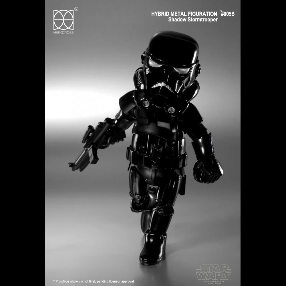 HEROCROSS Star Wars Black soldier Manual model Figurine HMF#005S Joint mobility Alloy doll HYBRID METAL toys Collection gifts
HEROCROSS Star Wars Black soldier Manual model Figurine HMF#005S Joint mobility Alloy doll HYBRID METAL toys Collection gifts