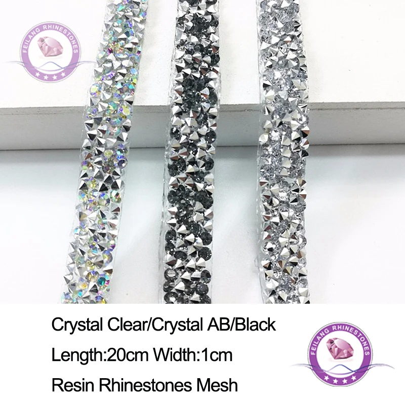 20cm Hot Fix AB Rhinestones Ribbon Flatback Crystal Applique for Clothing Shoes DIY Decoration
20cm Hot Fix AB Rhinestones Ribbon Flatback Crystal Applique for Clothing Shoes DIY Decoration