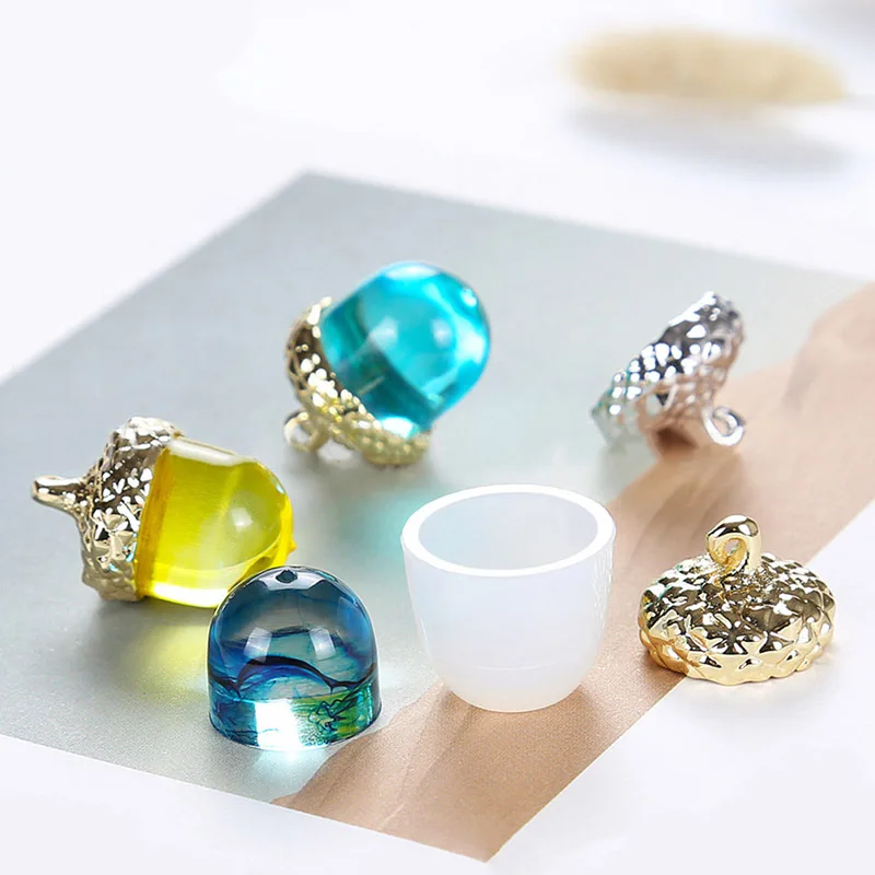 2019 Transparent Silicone Mould Necklace Pendant Lanugo Mold Resin Decorative Craft Diy Acorn Type Epoxy Resin Molds 12*12*13.5m
2019 Transparent Silicone Mould Necklace Pendant Lanugo Mold Resin Decorative Craft Diy Acorn Type Epoxy Resin Molds 12*12*13.5m