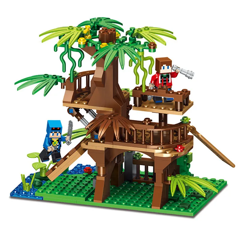 247pcs Minecraft Lookout Tree Tower My World DIY Model Building Blocks Kit Children Assembling Bricks Toys Gifts
247pcs Minecraft Lookout Tree Tower My World DIY Model Building Blocks Kit Children Assembling Bricks Toys Gifts