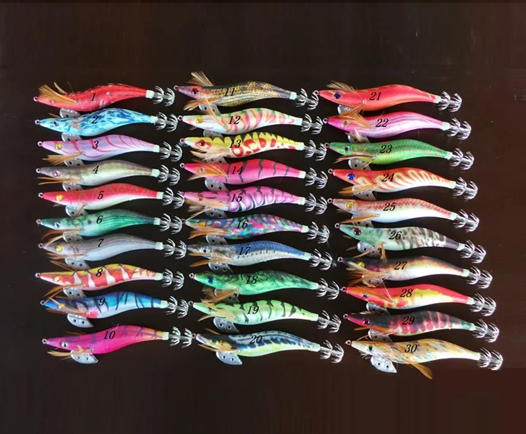 10Pcs Octopus Squid Jigs Lures Cuttlefish Artificial Bait Wood Shrimp Fishing Lure 2.5# 3.5# Hooks 10cm 13.5cm Random Color
10Pcs Octopus Squid Jigs Lures Cuttlefish Artificial Bait Wood Shrimp Fishing Lure 2.5# 3.5# Hooks 10cm 13.5cm Random Color