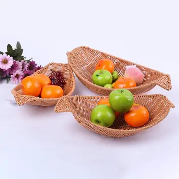 Fruit Storage Basket Hotel Home Hand Woven Rattan Basket Kitchen Vegetable Food Picnic Bread Sundries Decor Container Organizer
Fruit Storage Basket Hotel Home Hand Woven Rattan Basket Kitchen Vegetable Food Picnic Bread Sundries Decor Container Organizer
