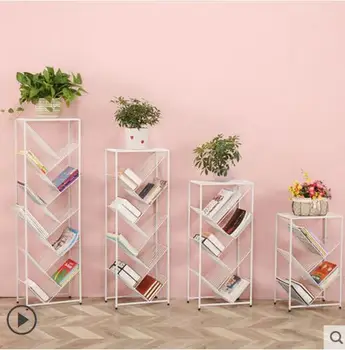 Simple bookshelf iron art multi-floor children and students bookcase tree bookshelf
Simple bookshelf iron art multi-floor children and students bookcase tree bookshelf