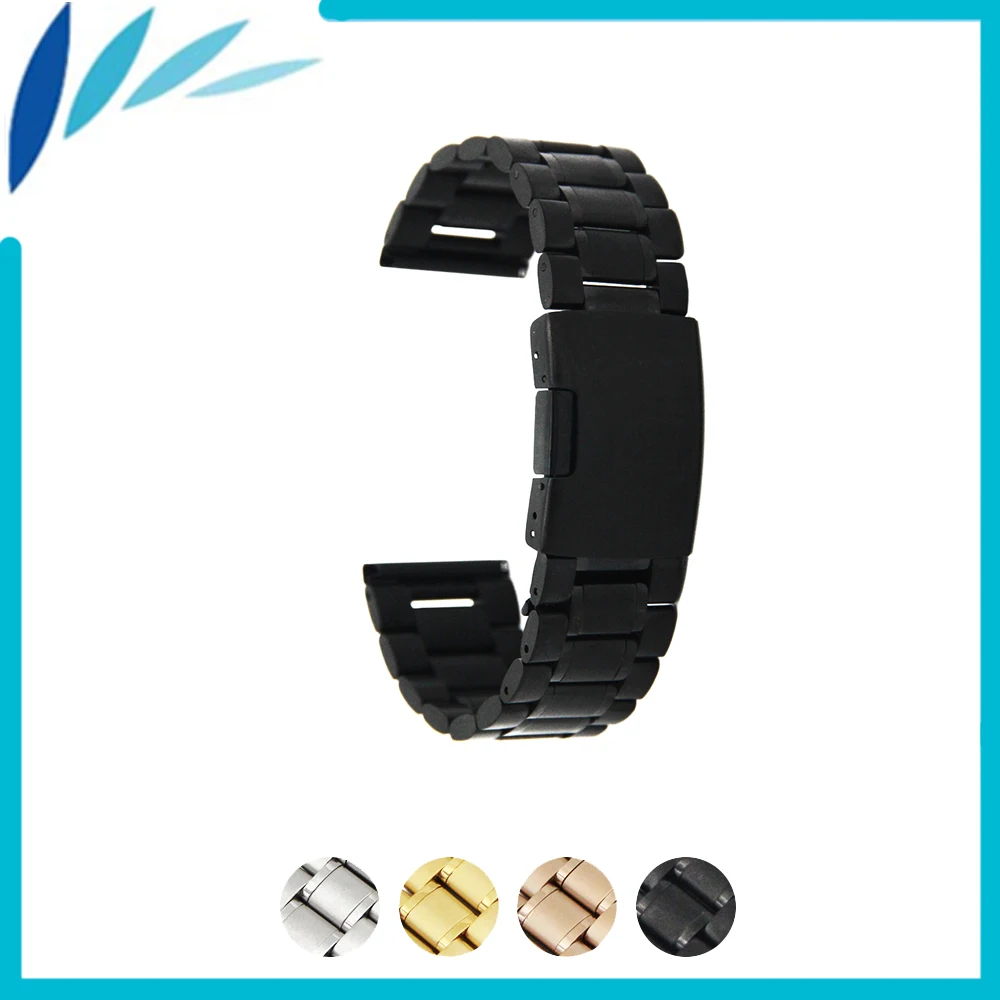Stainless Steel Watch Band 22mm for Samsung Gear 2 R380 / R381 / R382 Watchband Strap Wrist Loop Belt Bracelet Black Silver
Stainless Steel Watch Band 22mm for Samsung Gear 2 R380 / R381 / R382 Watchband Strap Wrist Loop Belt Bracelet Black Silver