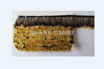 New!10Yards/Lot Height 5-6cm Yellow Lady Amherst Pheasant Trim Fringe Pheasant Feather ribbons FREESHIPPING KX31
New!10Yards/Lot Height 5-6cm Yellow Lady Amherst Pheasant Trim Fringe Pheasant Feather ribbons FREESHIPPING KX31