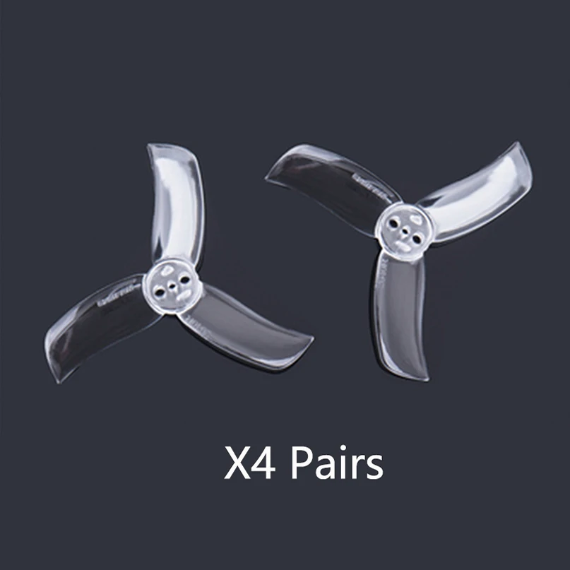 4Pair Gemfan 2040 Propellers 2.0*4.0 3 Paddles Propeller 2 inch Prop 3 hole For 1103 1104 Motors RC Racing Drone Quadcopter
4Pair Gemfan 2040 Propellers 2.0*4.0 3 Paddles Propeller 2 inch Prop 3 hole For 1103 1104 Motors RC Racing Drone Quadcopter