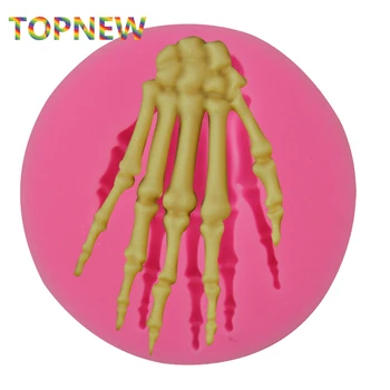 3D Halloween Skeleton Hand Mold Fondant Cake Chocolate Silicone Molds Cupcake Decor Baking Tools
3D Halloween Skeleton Hand Mold Fondant Cake Chocolate Silicone Molds Cupcake Decor Baking Tools