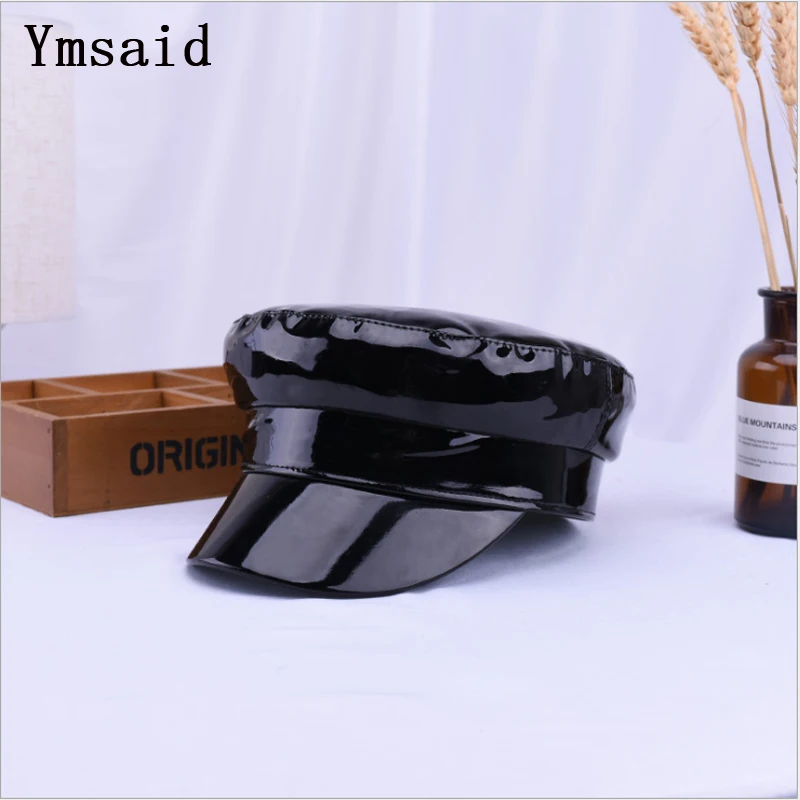 Ymsaid Bright Faux Leather Beret Girls Women Fashion Personality Cool Beret Flat Cap Hip Hop Hat 2018 Autumn And Winter
Ymsaid Bright Faux Leather Beret Girls Women Fashion Personality Cool Beret Flat Cap Hip Hop Hat 2018 Autumn And Winter