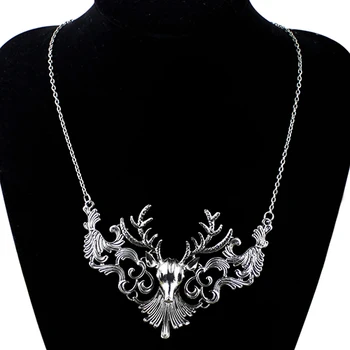 Retro Bronze Antique Deer Head Design Pendant Necklace for Men Jewelry Cool Jewelry
Retro Bronze Antique Deer Head Design Pendant Necklace for Men Jewelry Cool Jewelry