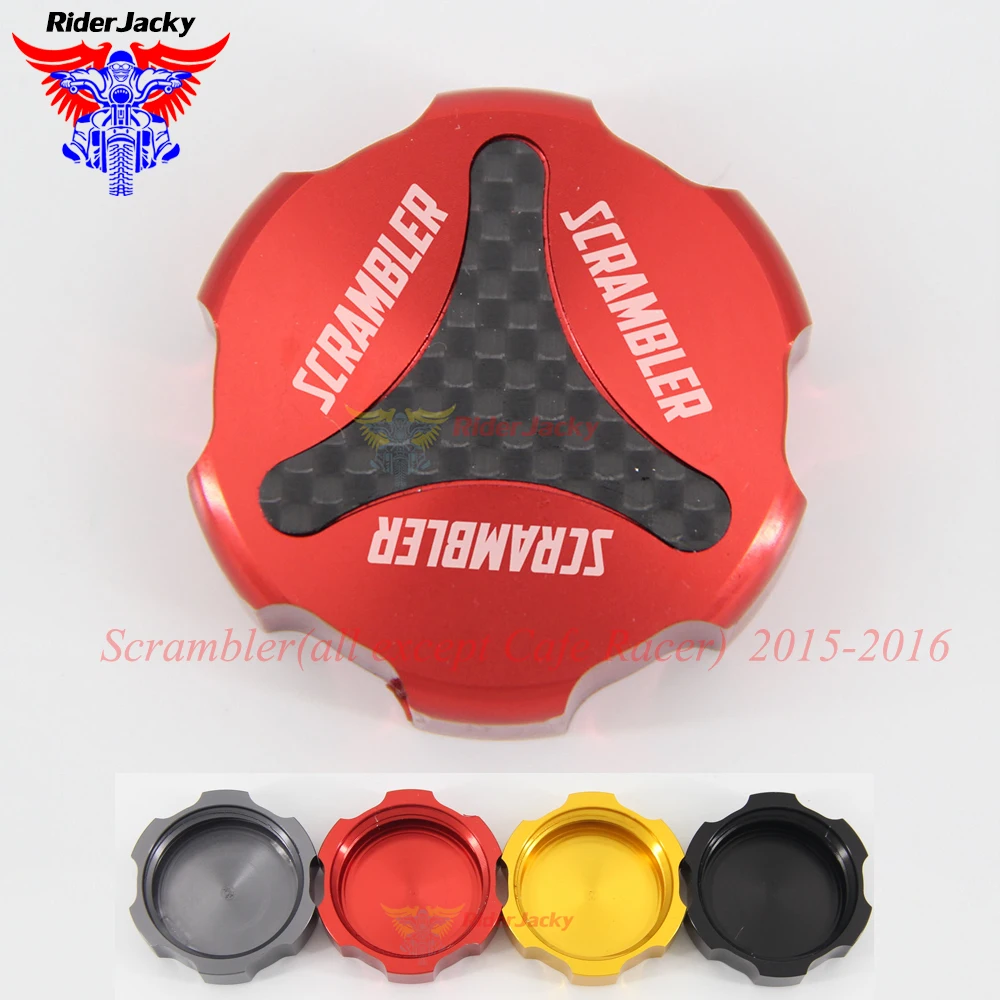 For Ducati Scrambler(all except Cafe Racer) 2015-2016 CNC Red Motorcycle Rear Brake Master Cylinder Reservoir Cover Cap
For Ducati Scrambler(all except Cafe Racer) 2015-2016 CNC Red Motorcycle Rear Brake Master Cylinder Reservoir Cover Cap