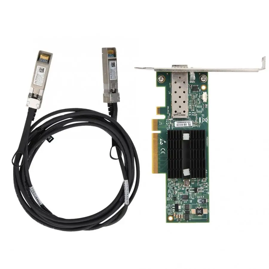 usb card card for laptop MNPA19- 10GB MELLANOX CONNECTX-2 PCIE X8 10Gbps SFP Card + Cable
usb card card for laptop MNPA19- 10GB MELLANOX CONNECTX-2 PCIE X8 10Gbps SFP Card + Cable