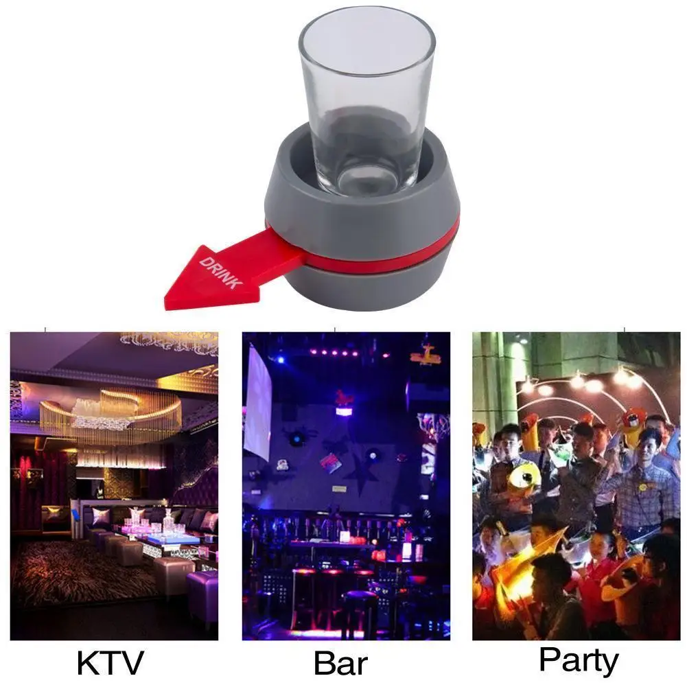 New Bar drinking games Entertainment Pointer Turntable Drink Wine Funny Table Game for parties
New Bar drinking games Entertainment Pointer Turntable Drink Wine Funny Table Game for parties