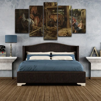 Modern Canvas Painting Wall Art Pictures Home Decor 5 Pieces Classic Horses Cattle Farmer Life Living Room HD Print Poster
Modern Canvas Painting Wall Art Pictures Home Decor 5 Pieces Classic Horses Cattle Farmer Life Living Room HD Print Poster