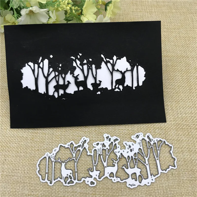 de bosque ciervos Fondo Metal Cutting Dies Stencils For Card Making Decorative Embossing Suit Paper Cards Stamp DIY
de bosque ciervos Fondo Metal Cutting Dies Stencils For Card Making Decorative Embossing Suit Paper Cards Stamp DIY