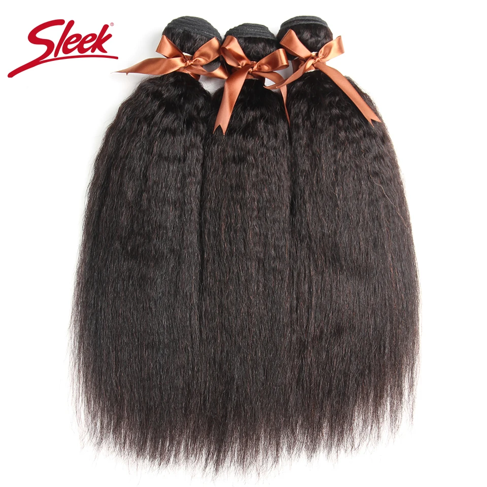 Sleek Peruvian Hair Bundles Kinky Straight Hair 3 Bundle Deals Non Remy Human Hair Extensions 10-28 Inches Natural Black Free
Sleek Peruvian Hair Bundles Kinky Straight Hair 3 Bundle Deals Non Remy Human Hair Extensions 10-28 Inches Natural Black Free