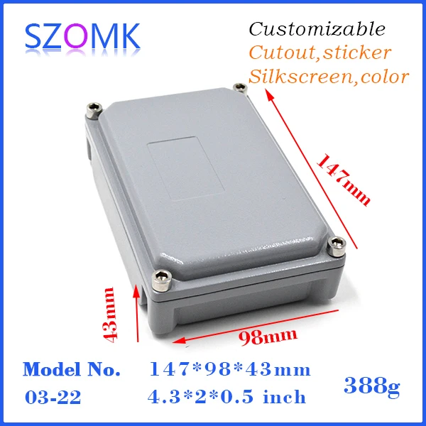 4 pcs/lot wiring a telephone junction box grey color waterproof electrical junction box 147x98x43mm
4 pcs/lot wiring a telephone junction box grey color waterproof electrical junction box 147x98x43mm