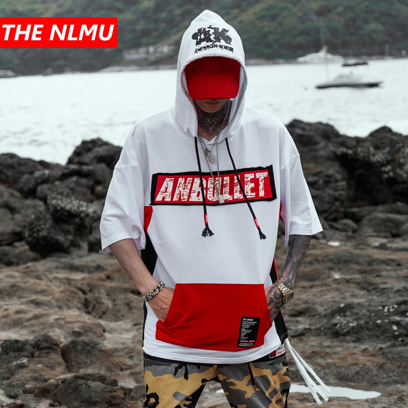 2019 Harajuku Letter Printed Hooded T-shirt Men Women Tees Tops Tshirt Spring Short Sleeve Hip Hop Sweatshirt Streetwear WG73
2019 Harajuku Letter Printed Hooded T-shirt Men Women Tees Tops Tshirt Spring Short Sleeve Hip Hop Sweatshirt Streetwear WG73