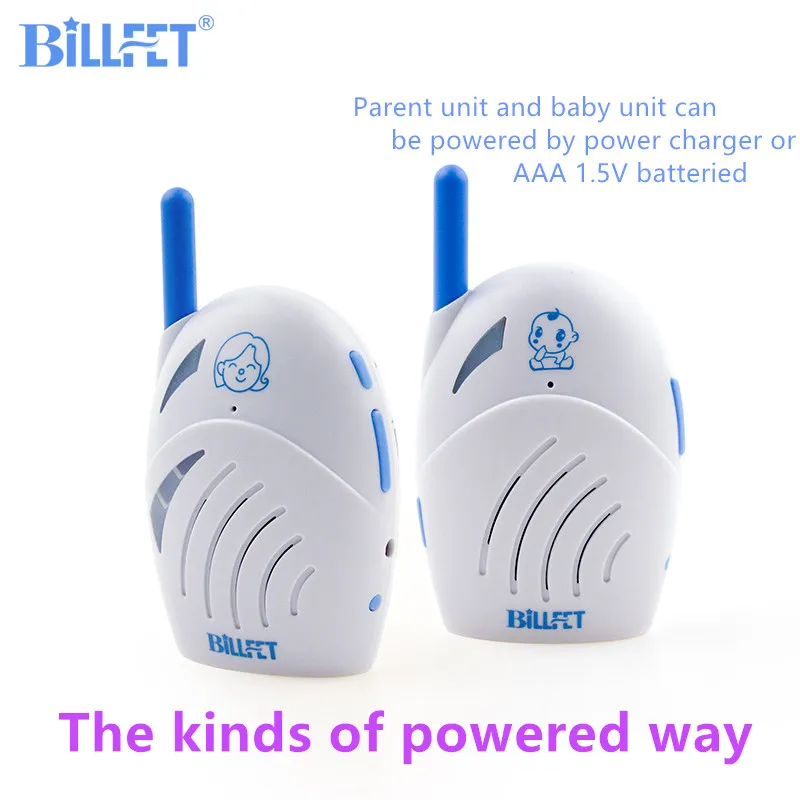 BILLFET 2.4GHz Wireless Digital Baby Walkie Talkie Portable LCD Monitors Crystal Clear Voice Two-way radio Baby Intercom Nanny
BILLFET 2.4GHz Wireless Digital Baby Walkie Talkie Portable LCD Monitors Crystal Clear Voice Two-way radio Baby Intercom Nanny