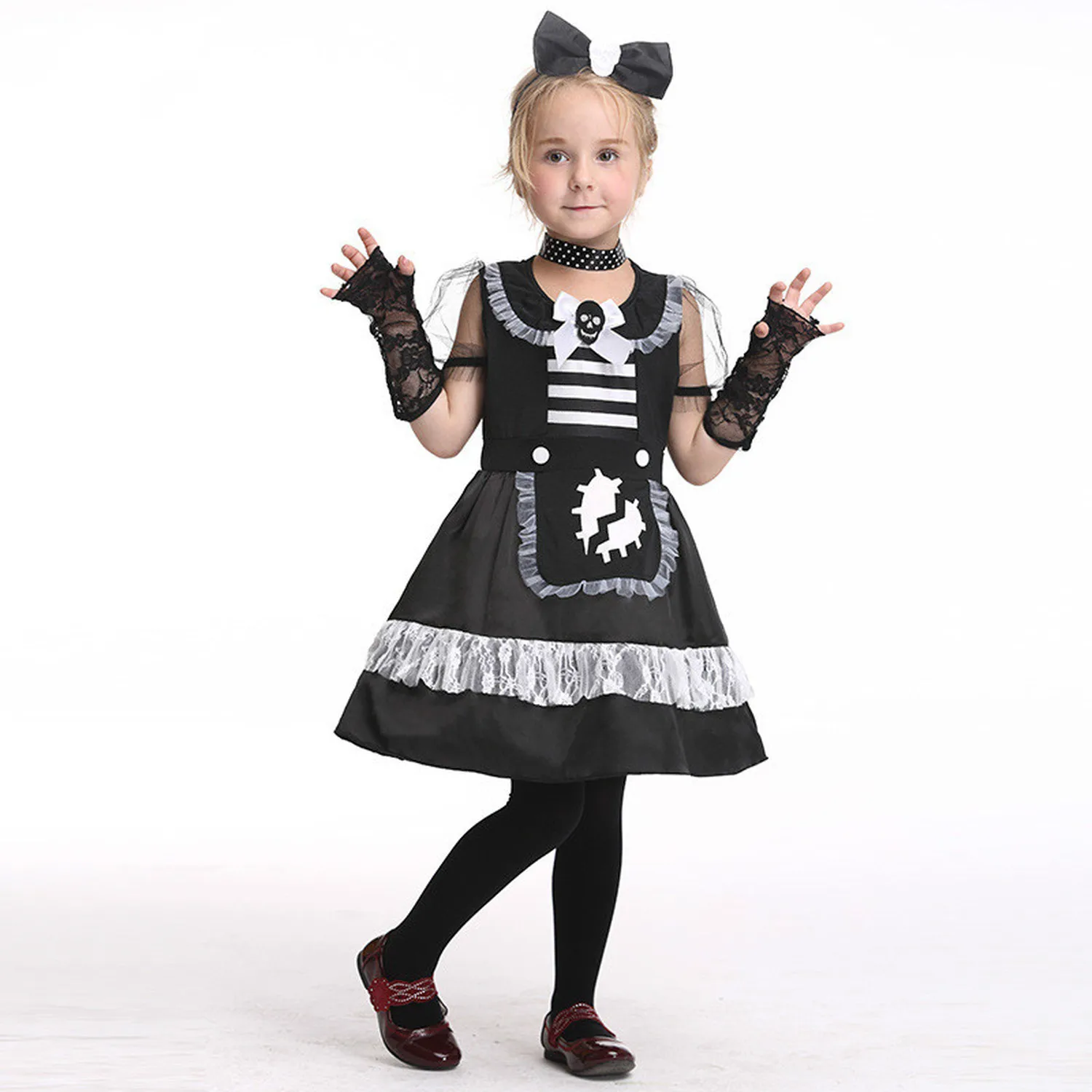 Halloween Costume for Kids Party Anime Cosplay for Girl Maid Dress Children Dance Performance Clothing Set Role-playing Clothes
Halloween Costume for Kids Party Anime Cosplay for Girl Maid Dress Children Dance Performance Clothing Set Role-playing Clothes