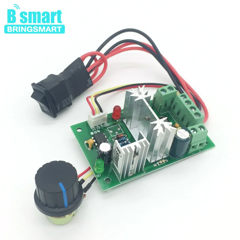 Bringsmart CCM6N PWM DC Motor 12V Motor Speed Regulator 6A 6V 24V 30V Positive Inversion Controller Switch Start Stop CW CCW
Bringsmart CCM6N PWM DC Motor 12V Motor Speed Regulator 6A 6V 24V 30V Positive Inversion Controller Switch Start Stop CW CCW