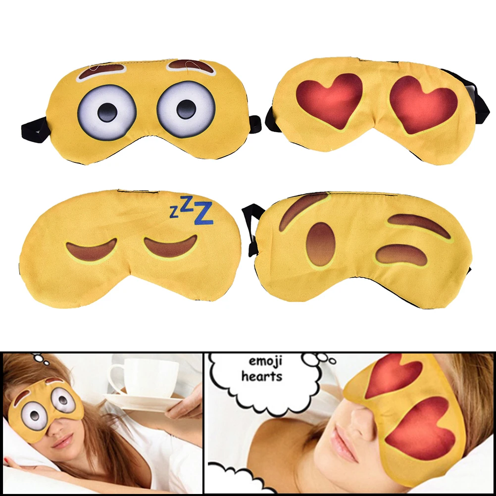 Cartoon 3D Printing Sleeping Eye Mask Eyes Cover Emoji Nap Eye Care Shade Blindfold Eye Care Tool
Cartoon 3D Printing Sleeping Eye Mask Eyes Cover Emoji Nap Eye Care Shade Blindfold Eye Care Tool