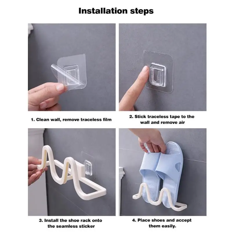 Wall Mounted Hanging Shoe Organizer used to Hang All Types of Shoes and Slippers to Save Space 5 Wall Mounted Hanging Shoe Organizer used to Hang All Types of Shoes and Slippers to Save Space 9