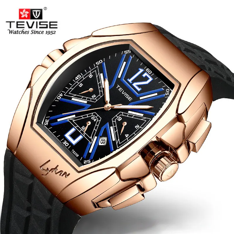 Luxury Brand Tevise Men Watch Big Dial Silicone Mechanical Watch Skeleton Steampunk Creative Automatic Wristwatch Male Gifts
Luxury Brand Tevise Men Watch Big Dial Silicone Mechanical Watch Skeleton Steampunk Creative Automatic Wristwatch Male Gifts