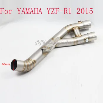 Motorcycle Exhasut Middle Pipe Motobike Stainless Steel Connect Link Exhaust For YAMAHA YZF-R1 2015 Years
Motorcycle Exhasut Middle Pipe Motobike Stainless Steel Connect Link Exhaust For YAMAHA YZF-R1 2015 Years