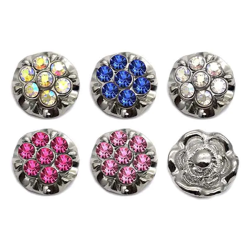 Wholesale 082 Flowers 18mm rhinestone metal button for snap button Bracelet Necklace Jewelry For Women Silver jewelry
Wholesale 082 Flowers 18mm rhinestone metal button for snap button Bracelet Necklace Jewelry For Women Silver jewelry