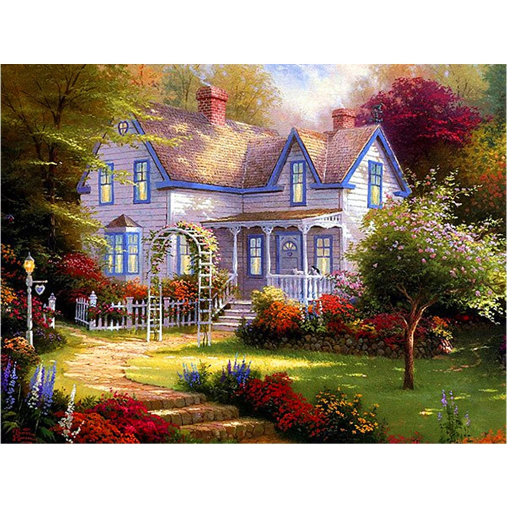 LI LOYE 5D DIY Diamond mosaic Cross Stitch Diamond embroidery Forest house landscape embroidered Home decoration Gift RT436
LI LOYE 5D DIY Diamond mosaic Cross Stitch Diamond embroidery Forest house landscape embroidered Home decoration Gift RT436