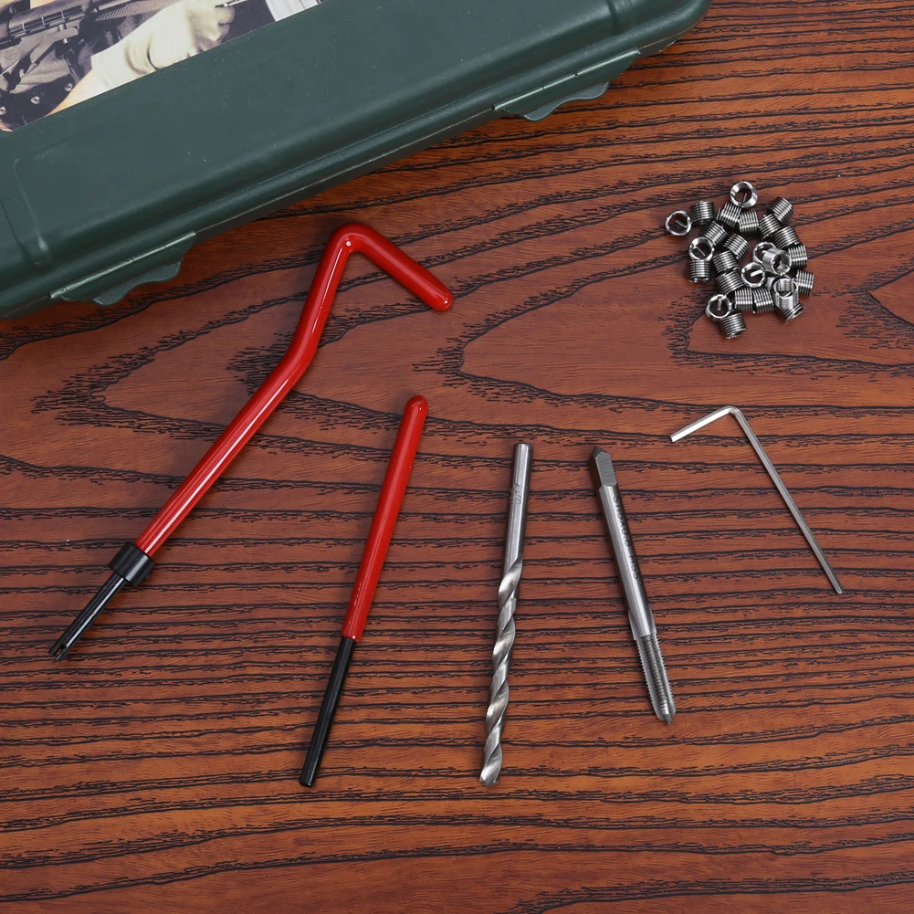 M6 Car Pro Coil Drill Tool Metric Thread Repair Insert Kit for Helicoil Car Repair Tools Coarse Crowbar Screw tooth repair kit
M6 Car Pro Coil Drill Tool Metric Thread Repair Insert Kit for Helicoil Car Repair Tools Coarse Crowbar Screw tooth repair kit