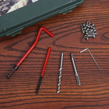 M6 Car Pro Coil Drill Tool Metric Thread Repair Insert Kit for Helicoil Car Repair Tools Coarse Crowbar Screw tooth repair kit
M6 Car Pro Coil Drill Tool Metric Thread Repair Insert Kit for Helicoil Car Repair Tools Coarse Crowbar Screw tooth repair kit