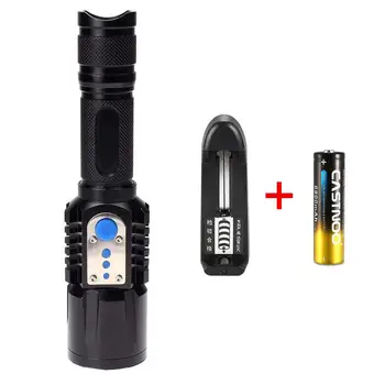 CASTNOO T6 LED 3000 Lumens USB Charge Discharging Flashlight Hunting Lamp Torch For daliy use
CASTNOO T6 LED 3000 Lumens USB Charge Discharging Flashlight Hunting Lamp Torch For daliy use
