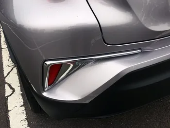 car-styling Accessories Fit for Toyota C-HR 2016 2017 2018 ABS Chrome Rear Tail Fog Light Lamp Cover Trim 2pcs
car-styling Accessories Fit for Toyota C-HR 2016 2017 2018 ABS Chrome Rear Tail Fog Light Lamp Cover Trim 2pcs