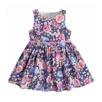 High Quality Cotton Kids Dresses for Girls Flower Print Pleated School Children Clothing Sundress Sleeveless Baby Princess Dress
High Quality Cotton Kids Dresses for Girls Flower Print Pleated School Children Clothing Sundress Sleeveless Baby Princess Dress