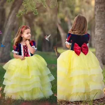 Girls Princess cartoon dresses robe fille ceremonie 2019 Summer Elegent Lace Flower Girls Princess Formal Wedding Pageant Dresse
Girls Princess cartoon dresses robe fille ceremonie 2019 Summer Elegent Lace Flower Girls Princess Formal Wedding Pageant Dresse