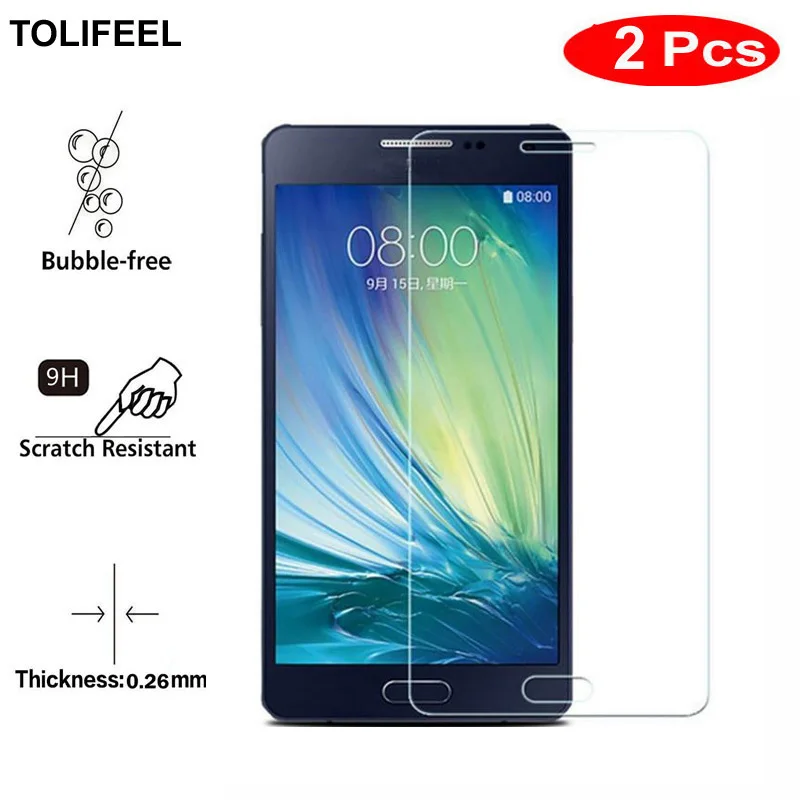 3PCS TOLIFEEL Tempered Glass For Samsung Galaxy A5 2015 A500 A5000 A500F Screen Protector 9H Transparent Phone Protective film 
3PCS TOLIFEEL Tempered Glass For Samsung Galaxy A5 2015 A500 A5000 A500F Screen Protector 9H Transparent Phone Protective film