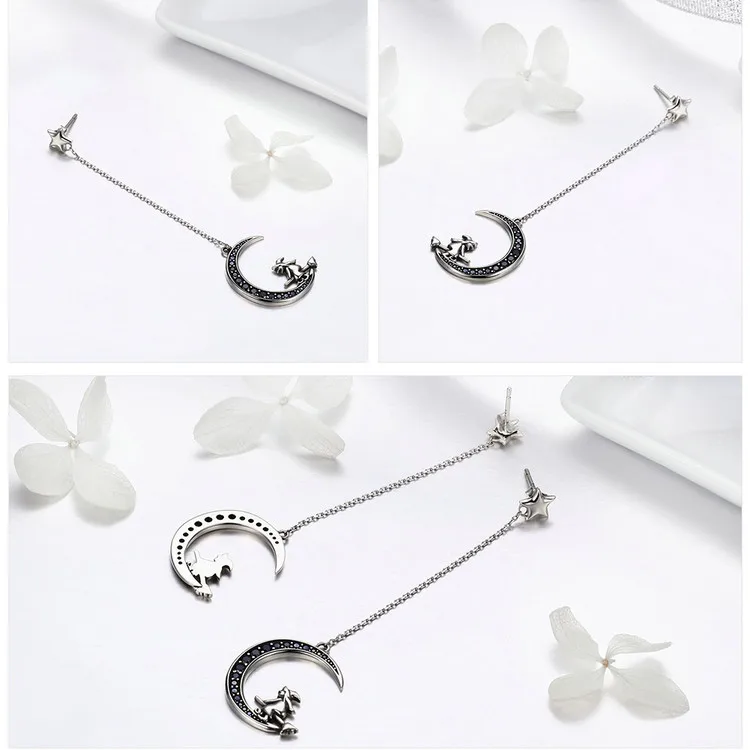 Moon Witch Dangle Earrings 12 Moon Witch Dangle Earrings | Go Glam Girl